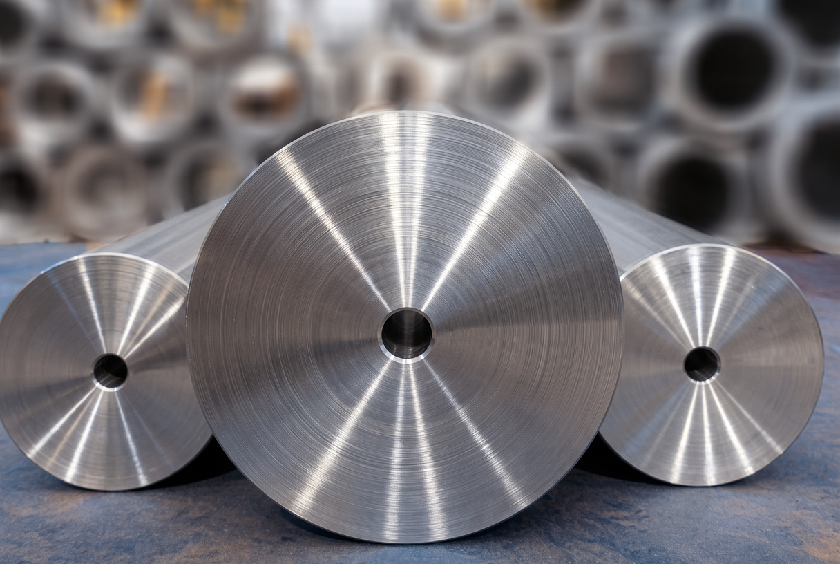 Discos mecanizados de acero para aplicaciones industriales