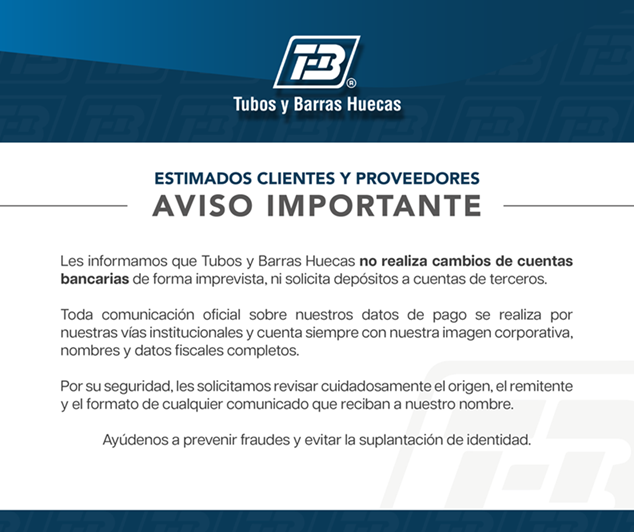 Aviso Importante de Seguridad